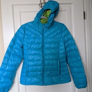 Packable down jacket